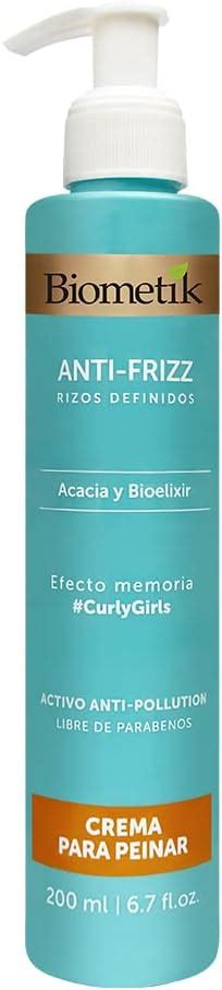 Biometik Anti Frizz Crema Para Peinar Hidrataci N Extrema Control De