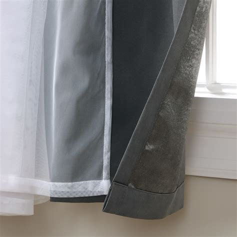 Exclusive Home Curtains Catarina Layered Solid Room Darkening Blackout