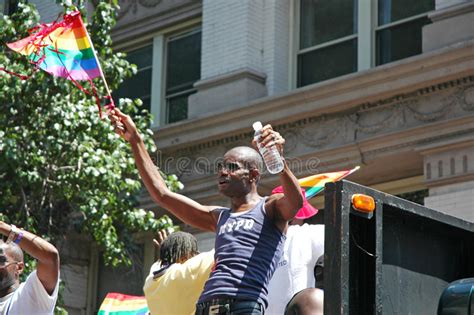 Gay Pride March De Lgbt En New York City Foto Editorial Imagen De Homosexual Diversidad 41798736