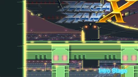 Mega Man X Intro Stage YouTube