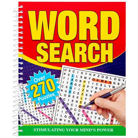 Large Print Puzzle Book Word Search Books B M