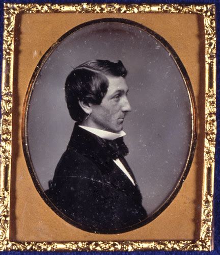 Profile Of A Man Daguerreotype This Is A Striking Profil Flickr