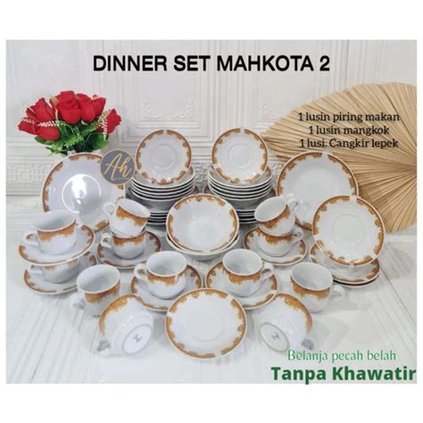 Jual PIRING SET MAHKOTA Shopee Indonesia