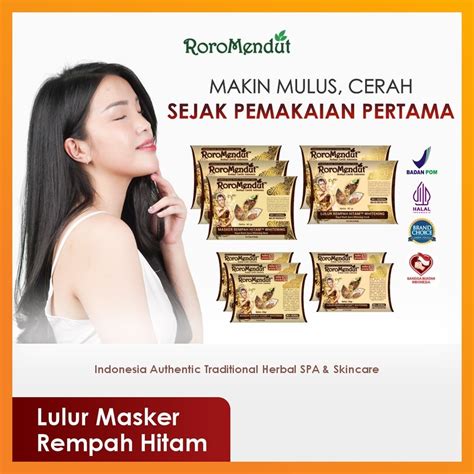 Jual Roro Mendut Paket Lulur Dan Masker Rempah Hitam Shopee Indonesia