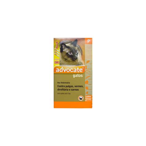 Advocate Antipulgas Bayer Para Gatos De Ate Kg Ml Combo