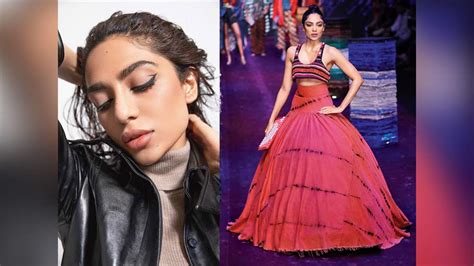 Lakme Fashion Week Sobhita Dhulipala In Saaksha And Kinni At Lakme