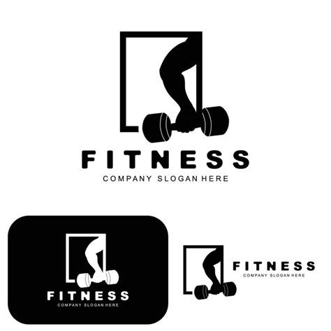 Gym Logo Fitness Logo Vector Design Suitable For Fitness Sports