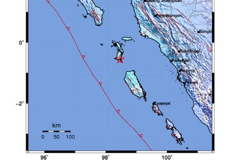 Breaking News Nias Kembali Diguncang Gempa Magnitudo Maret