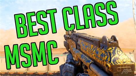 MSMC BEST CLASS SETUP Black Ops 3 XMC Gameplay Review CoD BO3