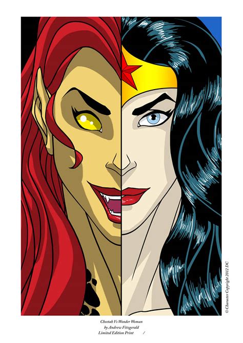 Cheetah Vs Wonder Woman Andrew Fitzgerald Comics2movies