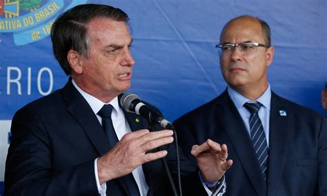 Witzel para Bolsonaro Quem tem que estar preocupado a prisão não