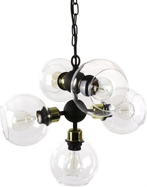 Skandi Pl Lampa Wisz Ca Z Ota Czarna Aluminium R Cm