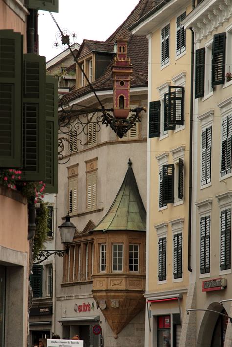 Gasse In Der Altstadt Stadt Solothurn Im Kanton Solothur Flickr