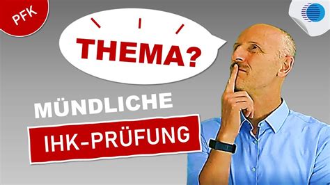 Welches Thema M Ndliche Ihk Pr Fung Personalfachkaufmann Youtube