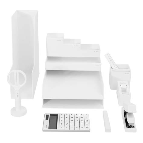 NUSIGN Desk Organizers Set 14 Piece All In One Office Desk Organizer