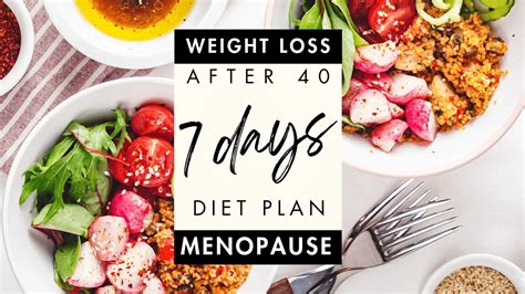 Lose Weight During Menopause With This 7 Day Printable Diet Plan