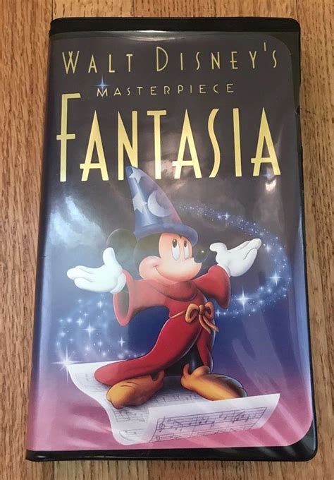 Walt Disney Masterpiece Fantasia Vhs