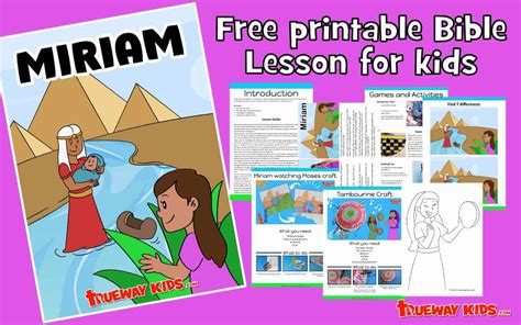 Miriam - Bible lesson for kids - Trueway Kids