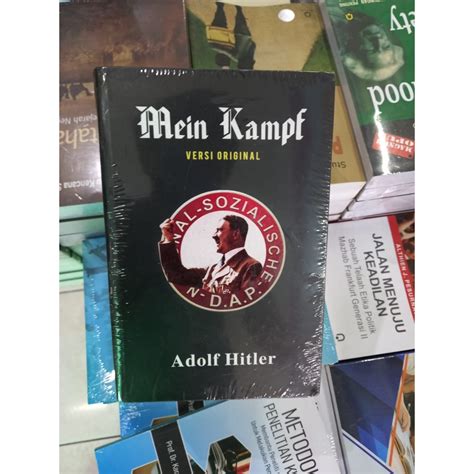 Jual Buku Mein Kampf Versi Original Lengkap Adolf Hitler Ori