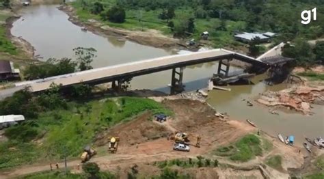 Dnit Planeja Aterrar Trecho De Rio Onde Ponte Desabou No AM