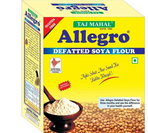 Allegro Defatted Soya Flour Packaging Size 1 Kg At Rs 1007kg In Sas