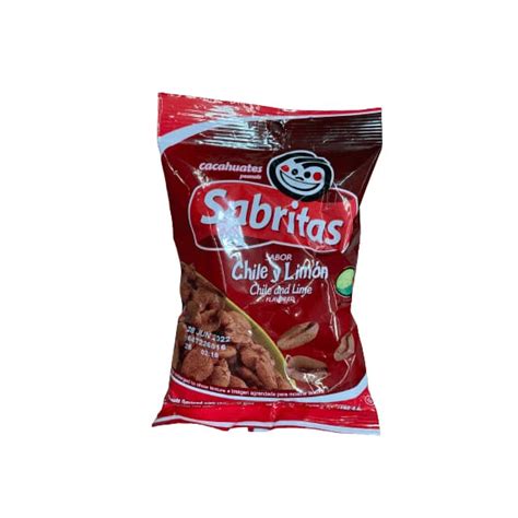 Sabritas Chile And Lime Flavored Peanuts 7 Oz Bag Shelhealth