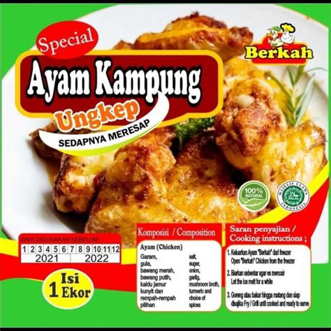 Jual Ayam Kampung Ungkep 1 Ekor Frozen Food Berkah Di Seller Faika