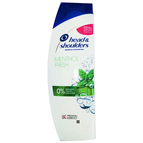 Sampon Anti Matreata Head Shoulders Menthol Fresh Pentru Par Gras