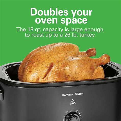 Electric Roaster Oven, 20 Quart Capacity - 32210 | HamiltonBeach.com