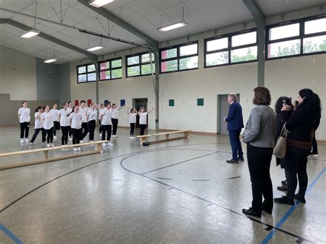 Landrat Lauer Zu Besuch Schule Am Limberg Wallerfangen