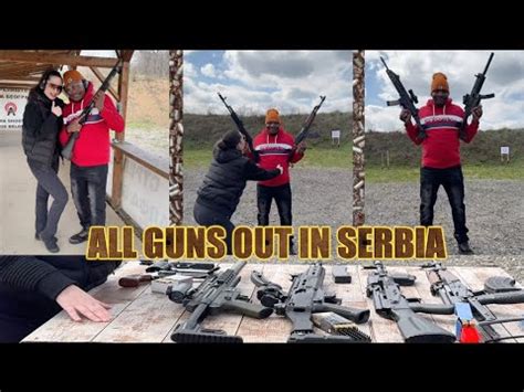 My Shoot Out In Serbia Hitting Targets With High Power Assault Rifle