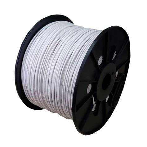 Cable Economico Unipolar Mm Blanco Bobx Mts Distri Sal