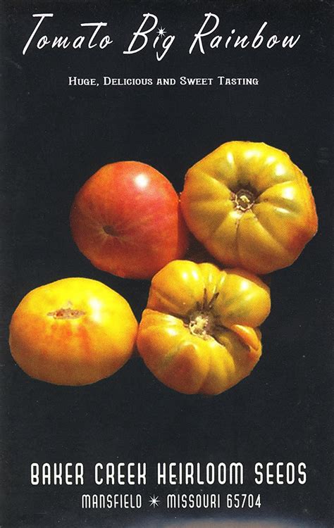 Honeyman Farms 3553 Big Rainbow Tomato Seed Packet