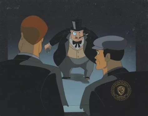 BATMAN THE ANIMATED Series Original Production Cel Penguin The