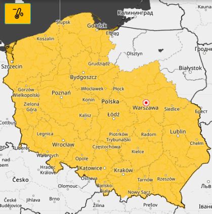 Imgw Pib Meteo Polska On Twitter Aktualizacja Ostrze E