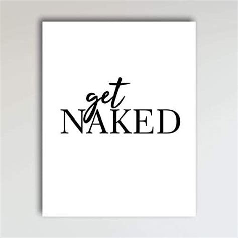 Get Naked Get Naked Poster Printable Poster Printable Wall Etsy Hot