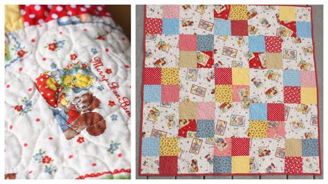 Simple Four Patch Baby Quilt Diary Of A Quilter A Quilt Blog