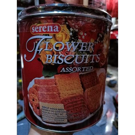 Jual Serena Flower Biscuits Assorted 500g Shopee Indonesia