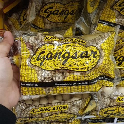 Jual Kacang Atom Gangsar Gram Khas Tulungagung Shopee Indonesia