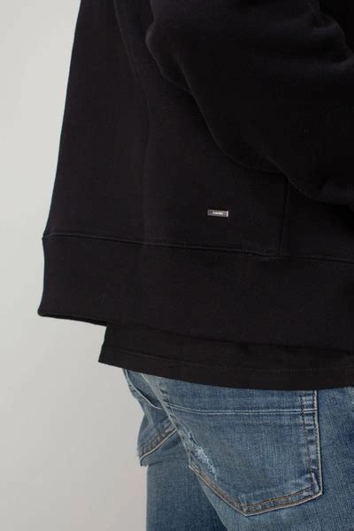 Amiri Core Logo Hoodie In Black Modesens