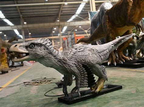 #AI-AS22 Life Size Animatronic Stenonychosaurus | Aidinotech.com