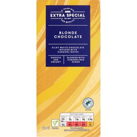 ASDA Extra Special Blonde Chocolate 150g Compare Prices Where To