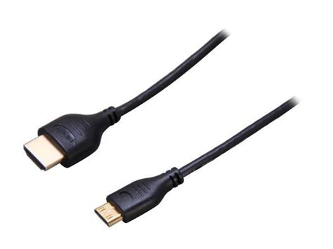 StarTech HDMIACMM3S 3 Ft Slim High Speed HDMI Cable With Ethernet