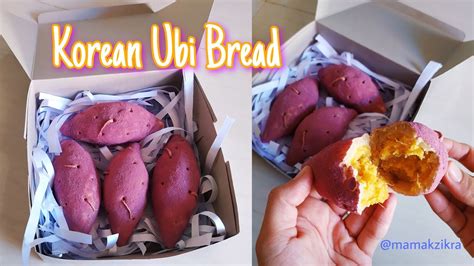 Korean Ubi Bread Korean Sweet Potato Bread Sweet Potato Bread Roti Ubi Korea Youtube