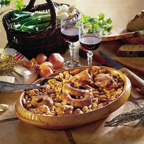 Cassoulet Gastronomique Au Confit De Canard Et Harricots Lingots Godard