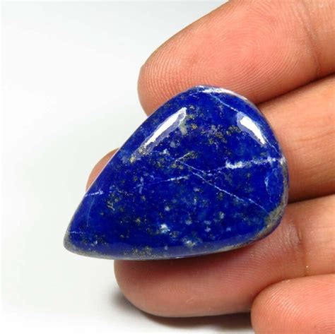 Lapis Lazuli Cabochon Top Classy Nat Rliche Blaue Lapis Etsy