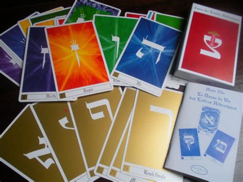 Tarot des lettres hébraïques La danse de vie des lettres hébraïques