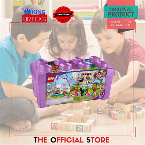 Lego Original Friends 41431 Heartlake City Brick Box Mainan Anak