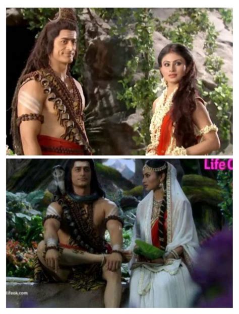 Mohit Raina As Mahadev and Mouni Roy As Mata Sati In Devon Ke Dev Mahadev | Devon ke dev mahadev ...