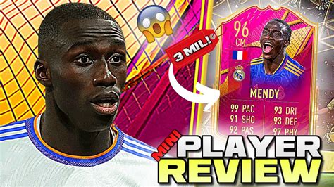 96 FUTTIES FERLAND MENDY PLAYER REVIEW 3 MILLION COINS 17 SQUADS